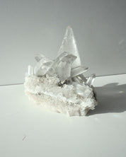 Clear Quartz Druzy Cluster 5.72kg front view