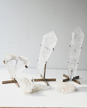 Clear Quartz Heart on Stand 3lbs