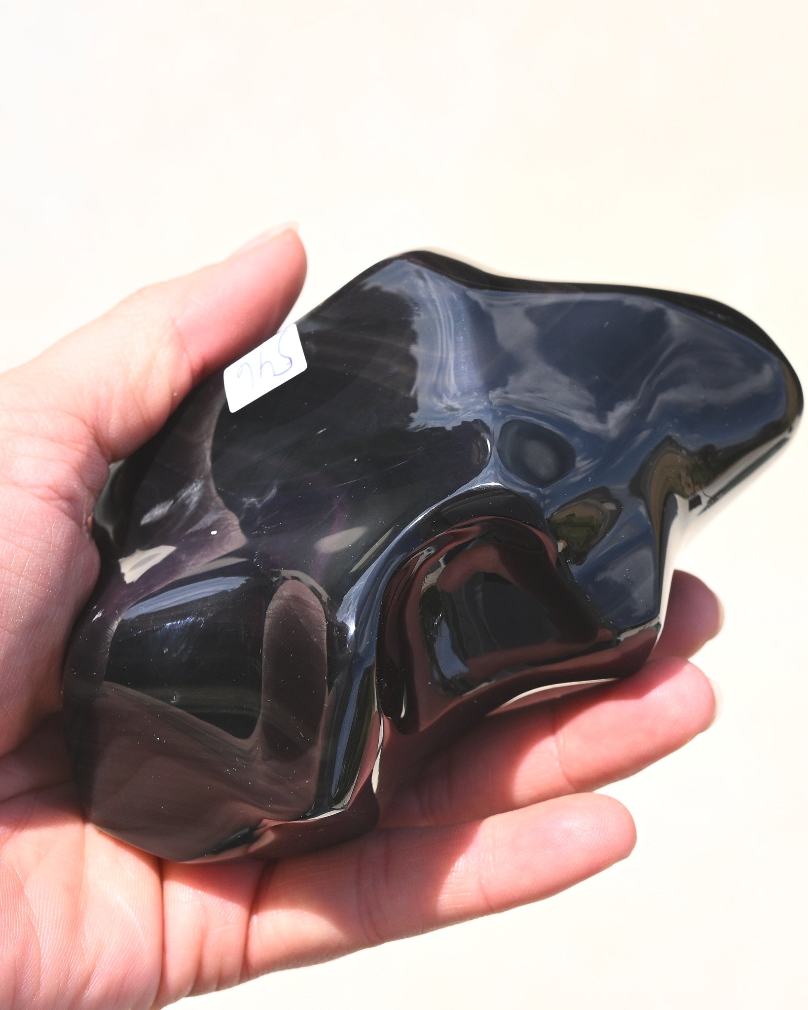 Rainbow Obsidian Abstract Freeform 4in