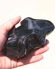 Rainbow Obsidian Abstract Freeform 4in