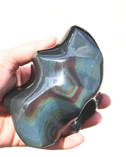 Rainbow Obsidian Abstract Freeform 4in