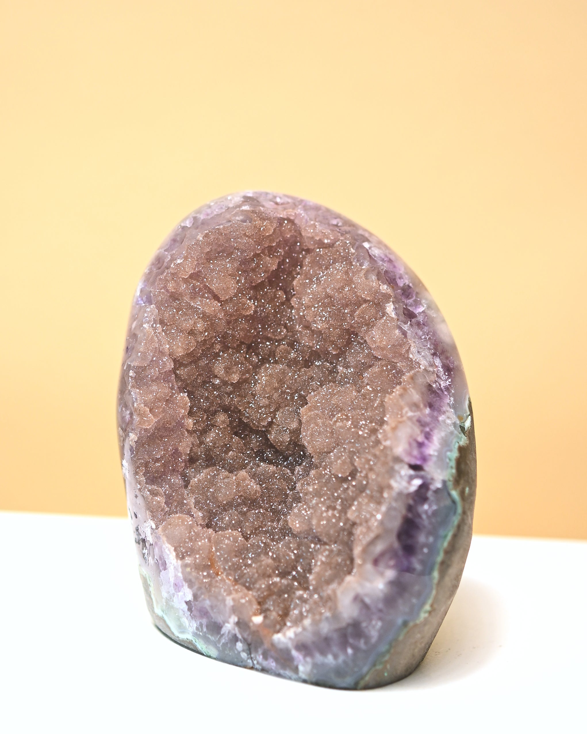 Amethyst Druzy Freeform 4 inch