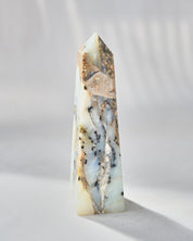 Peruvian Blue Opal Tower 7in
