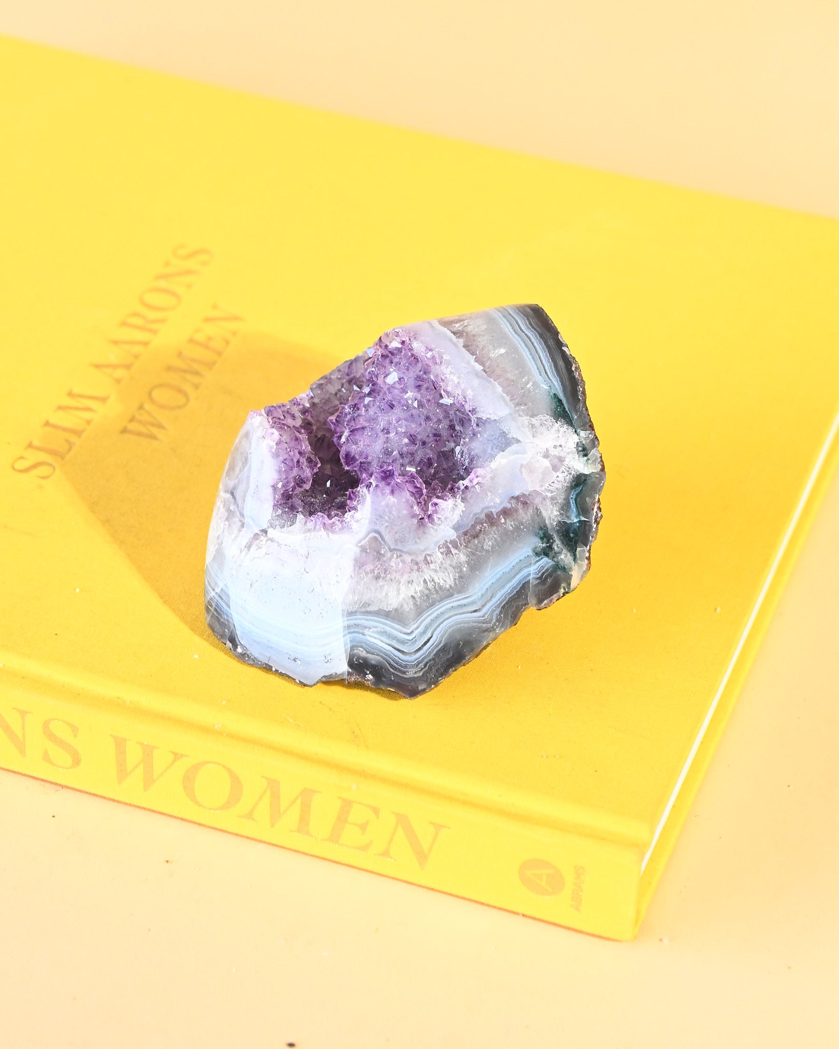 Amethyst Agate Geode Freeform