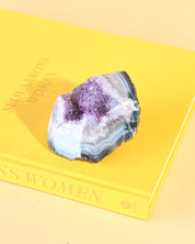 Amethyst Agate Geode Freeform