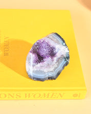 Amethyst Agate Geode Freeform