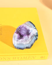 Amethyst Agate Geode Freeform