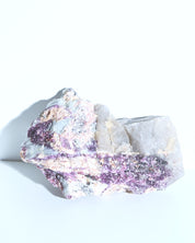 Natural Rough Lepidolite + Aquamarine 5in