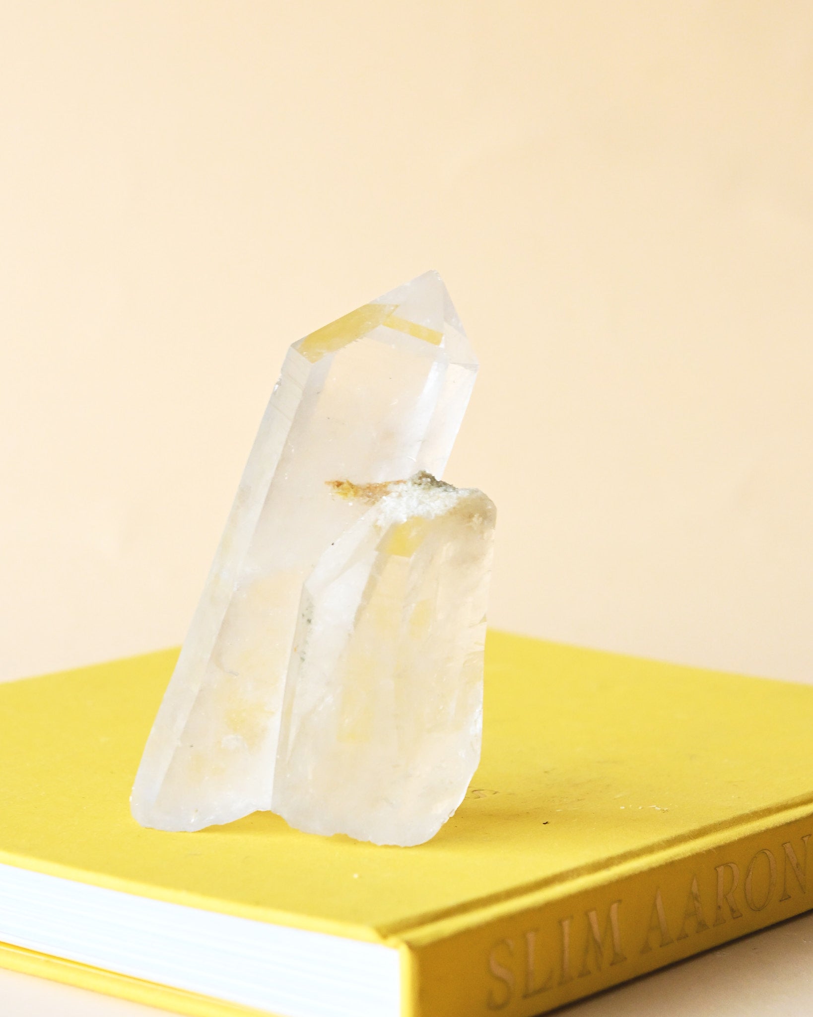 Clear Quartz Twin Point