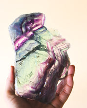 Rainbow Fluorite Slab