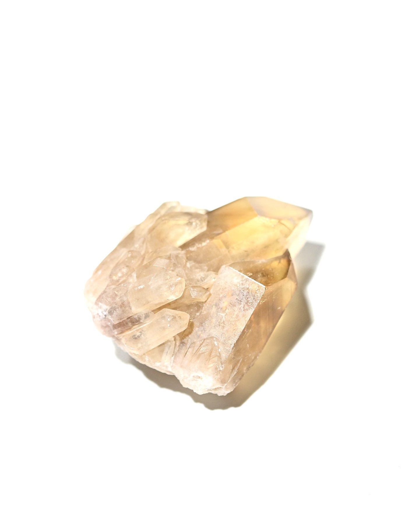 Elestial Citrine Cluster