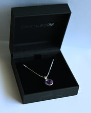 Amethyst Pendant in Crystals.com gift box