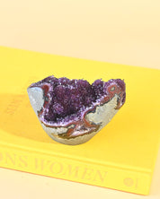 Amethyst Druzy Geode