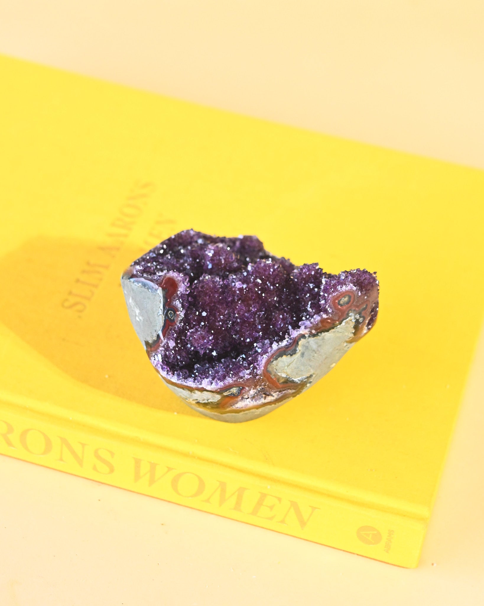 Amethyst Druzy Geode