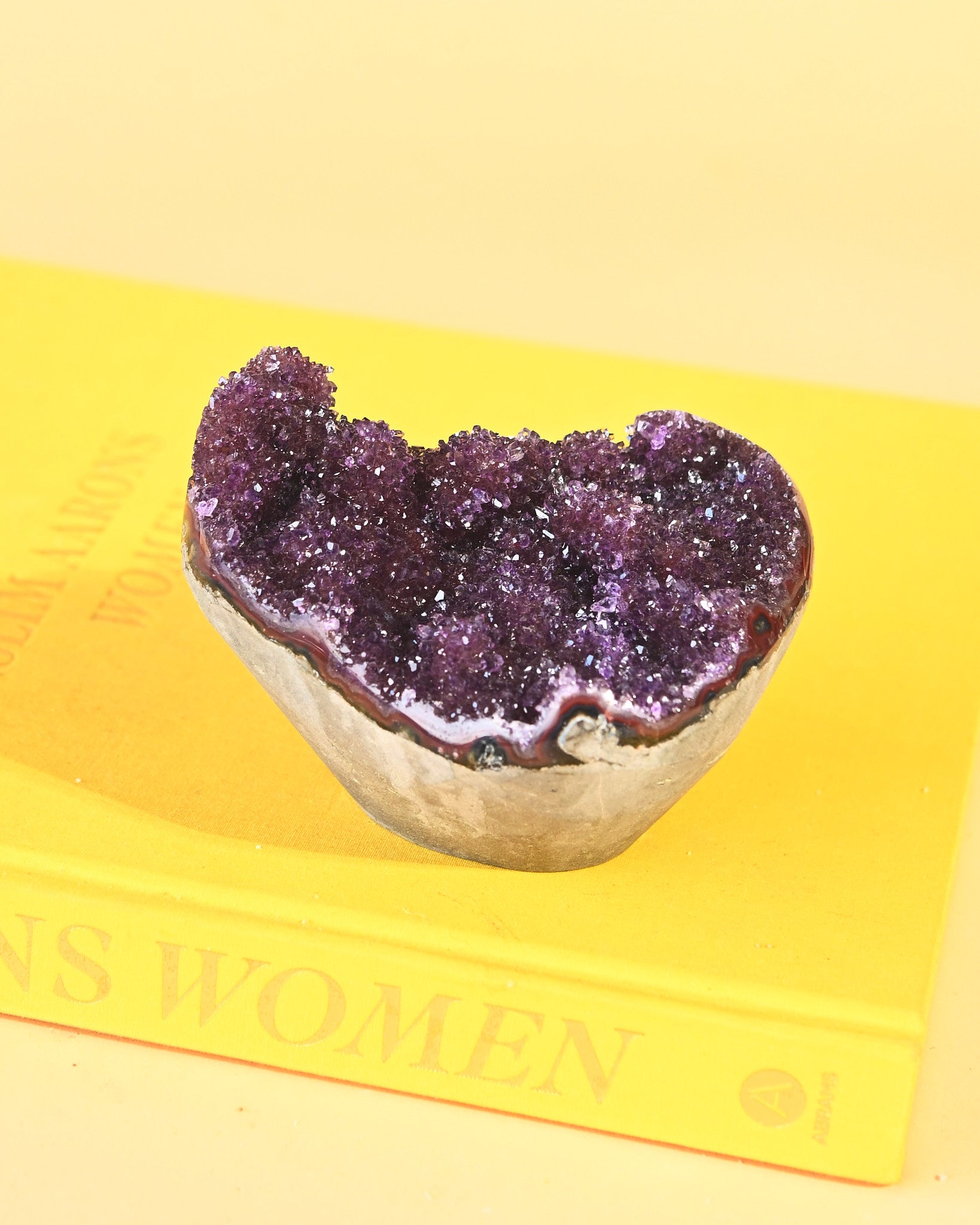 Amethyst Druzy Geode