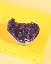 Amethyst Druzy Geode