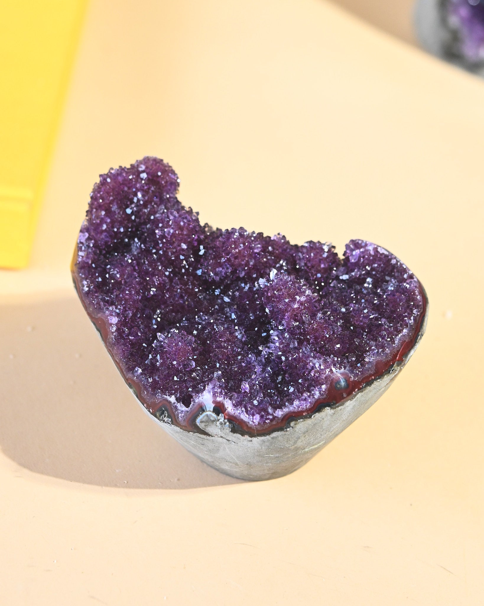Amethyst Druzy Geode