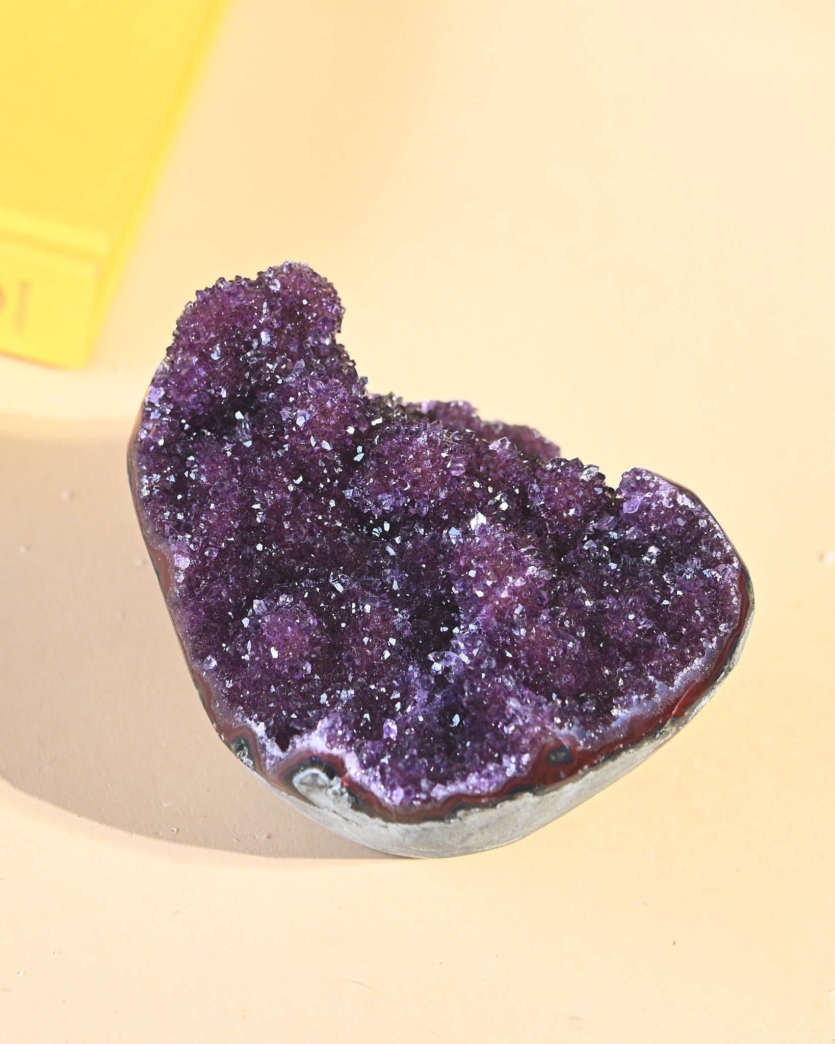 Amethyst Druzy Geode