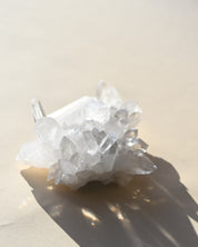 Clear Quartz Crystal Cluster 6in