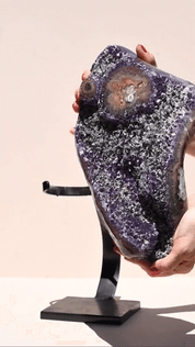 big amethyst crystal 