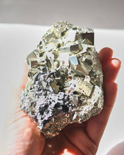 Cubic Pyrite w Sphalerite 1.8lbs