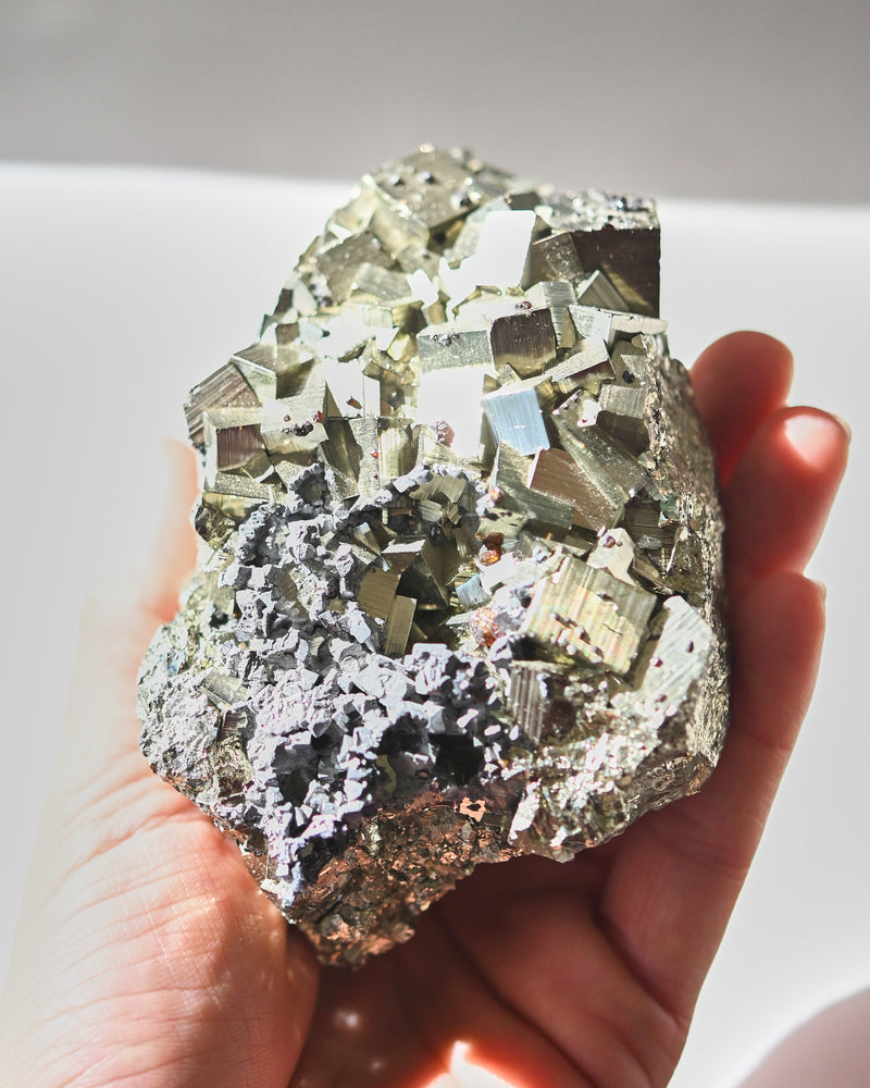 Cubic Pyrite w Sphalerite 1.8lbs