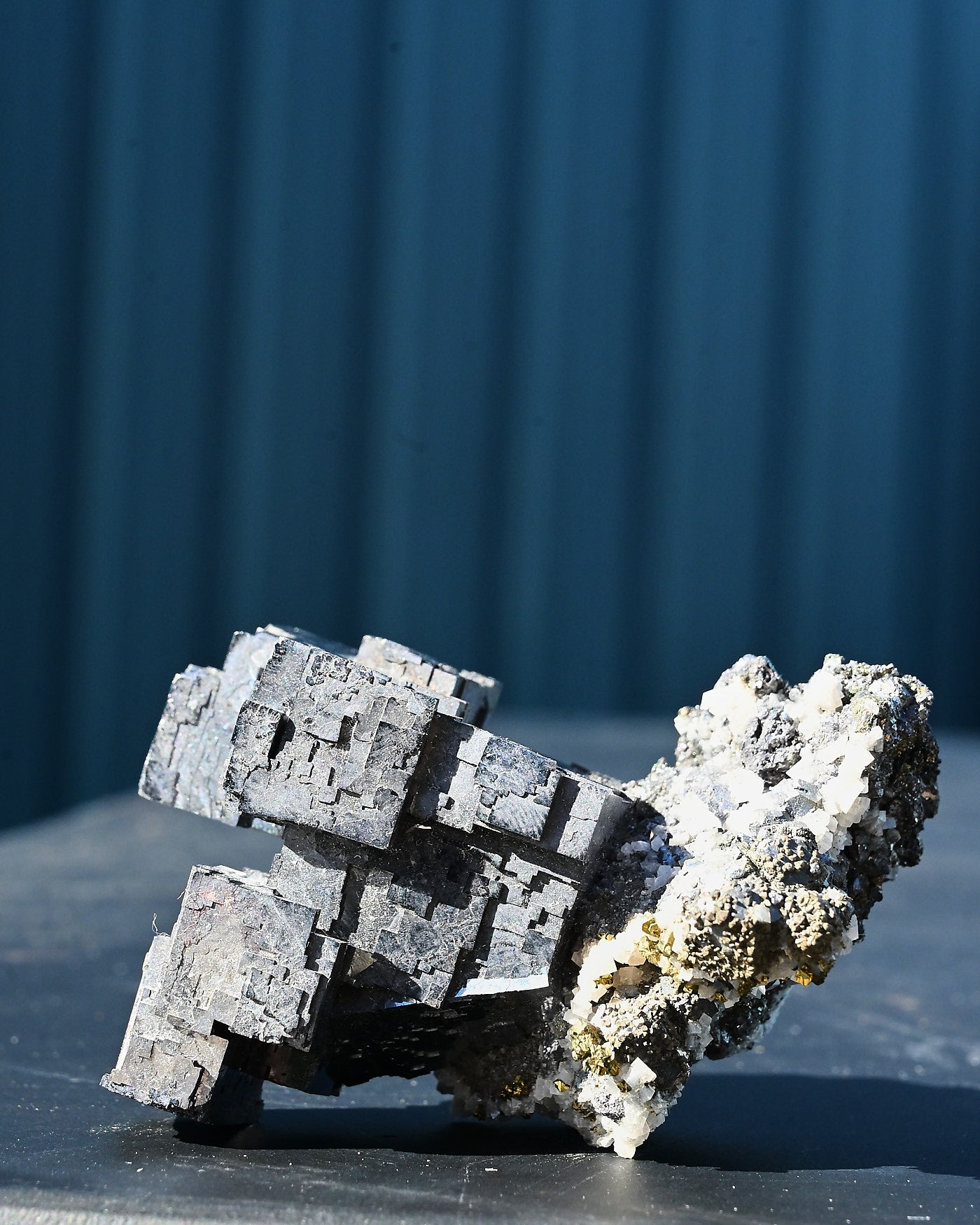 Calcite with Galena 0.695 lb Sweetwater Mine