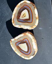 Brazil Agate 2.54 pair side