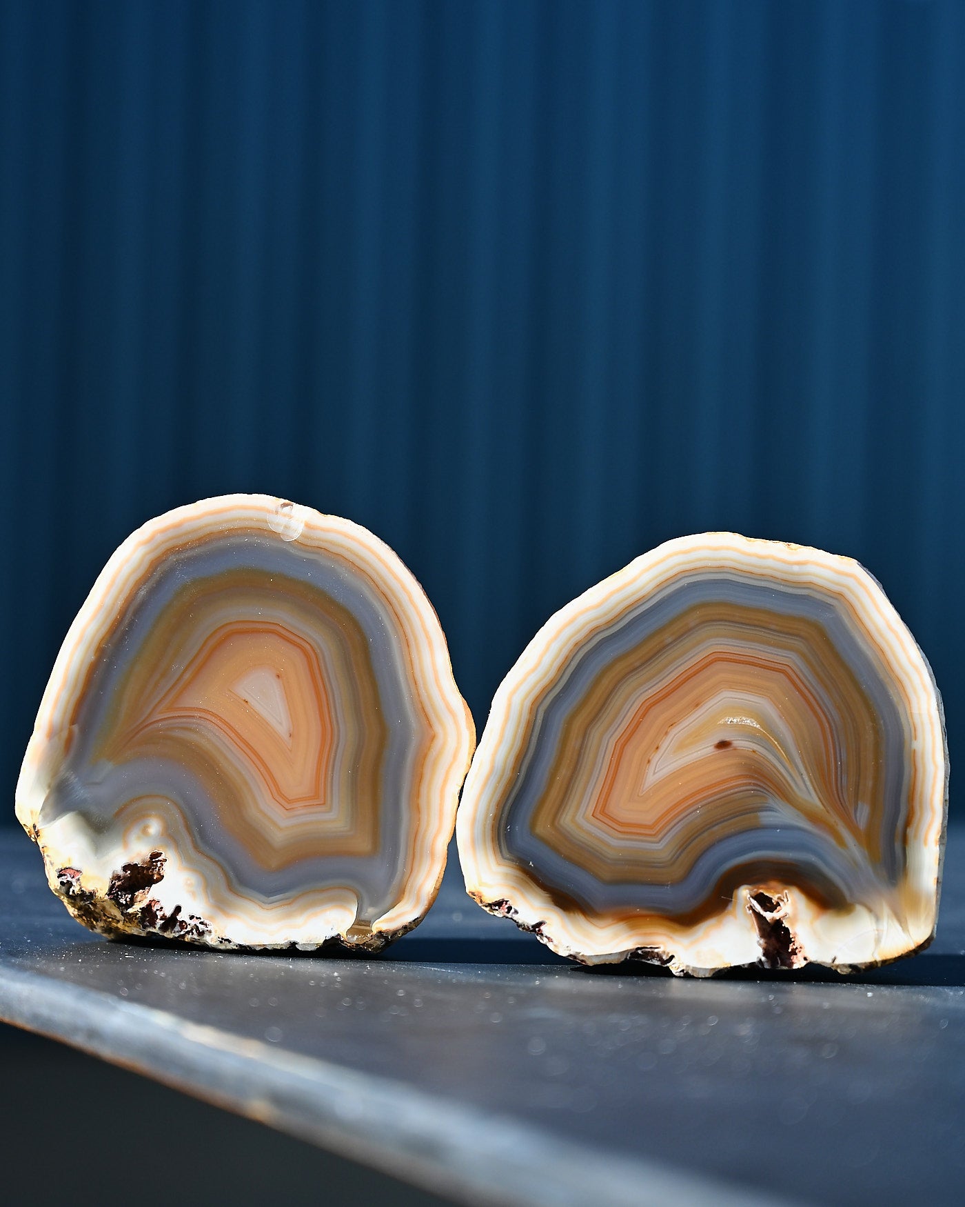 Brazil Agate 1.705 pair angle