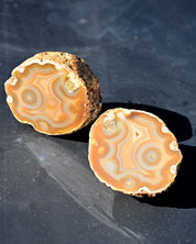 Brazil Agate 1.785 pair detail
