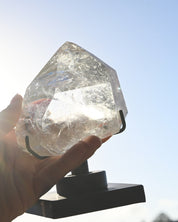 Clear Quartz on Stand