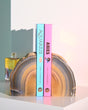 Agate Bookend Set
