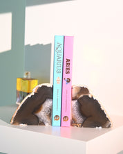 Agate Bookend Set