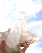 Brazilian Clear Quartz Cluster 4.3lbs-