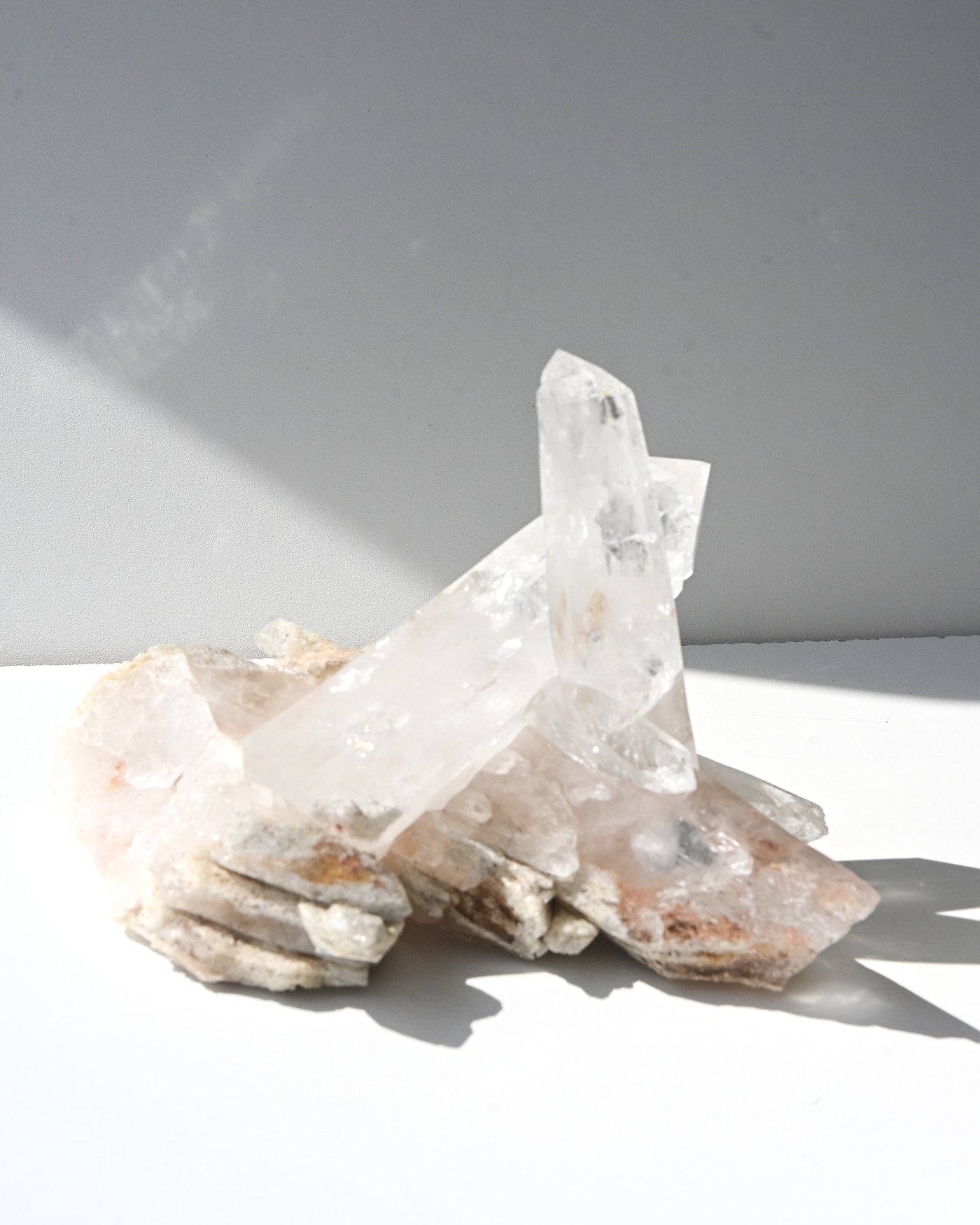 Brazilian Clear Quartz Cluster 4.3lbs-