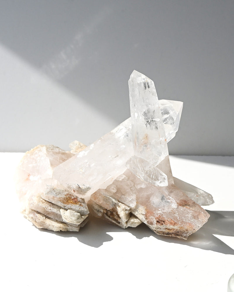 Brazilian Clear Quartz Cluster 4.3lbs-