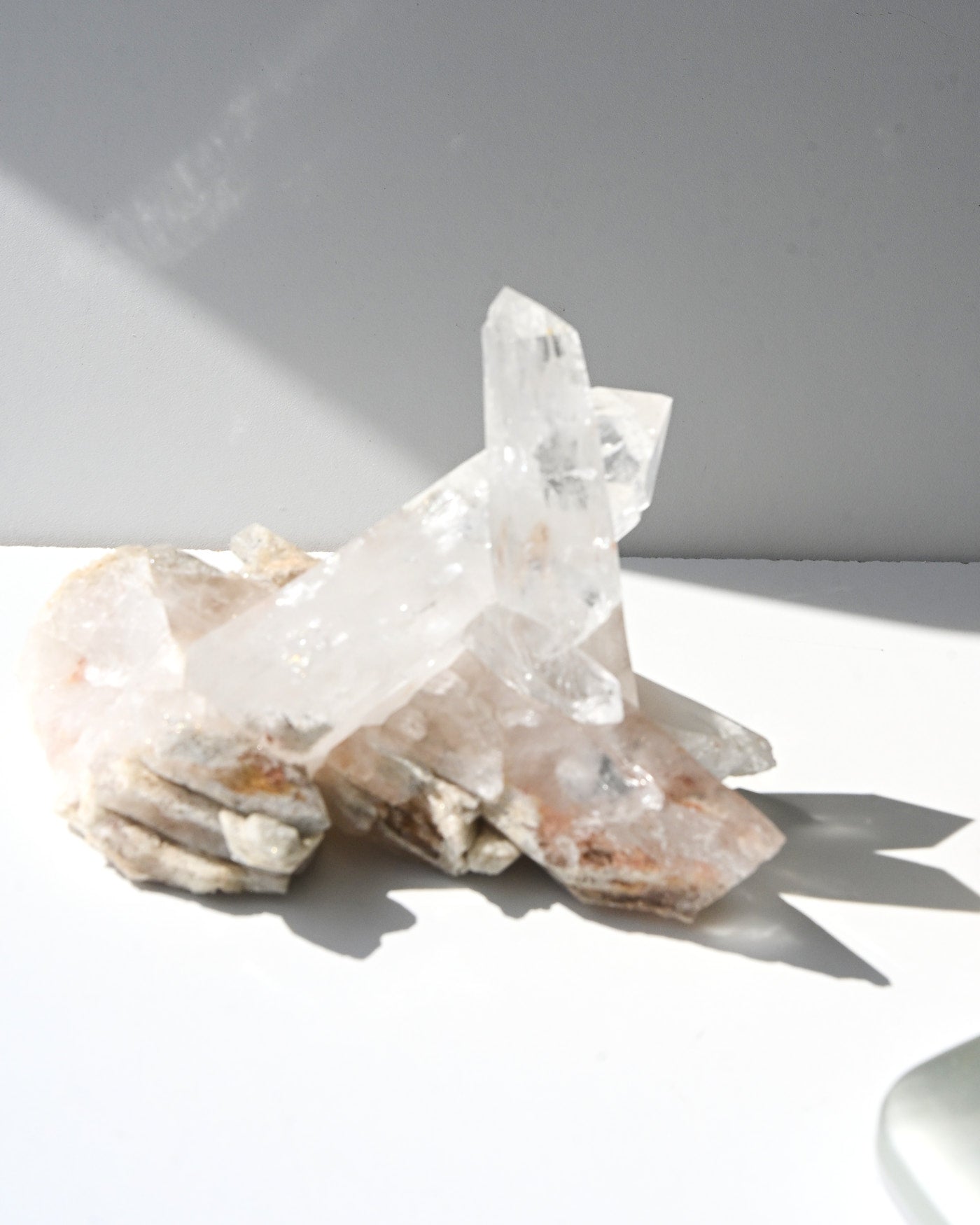 Brazilian Clear Quartz Cluster 4.3lbs-