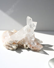 Brazilian Clear Quartz Cluster 4.3lbs-