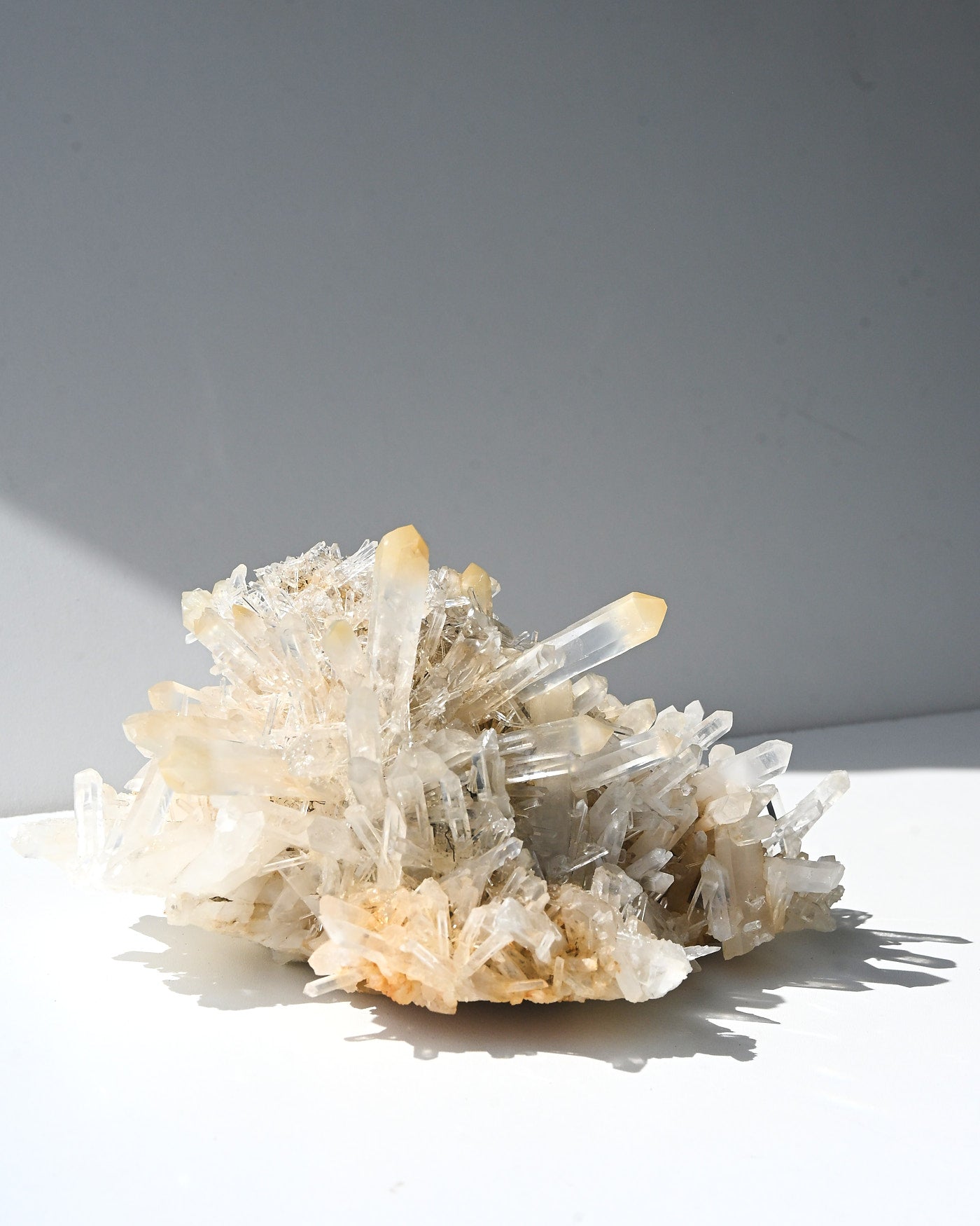Statement Mango Quartz Lemurian Cluster – Colombia