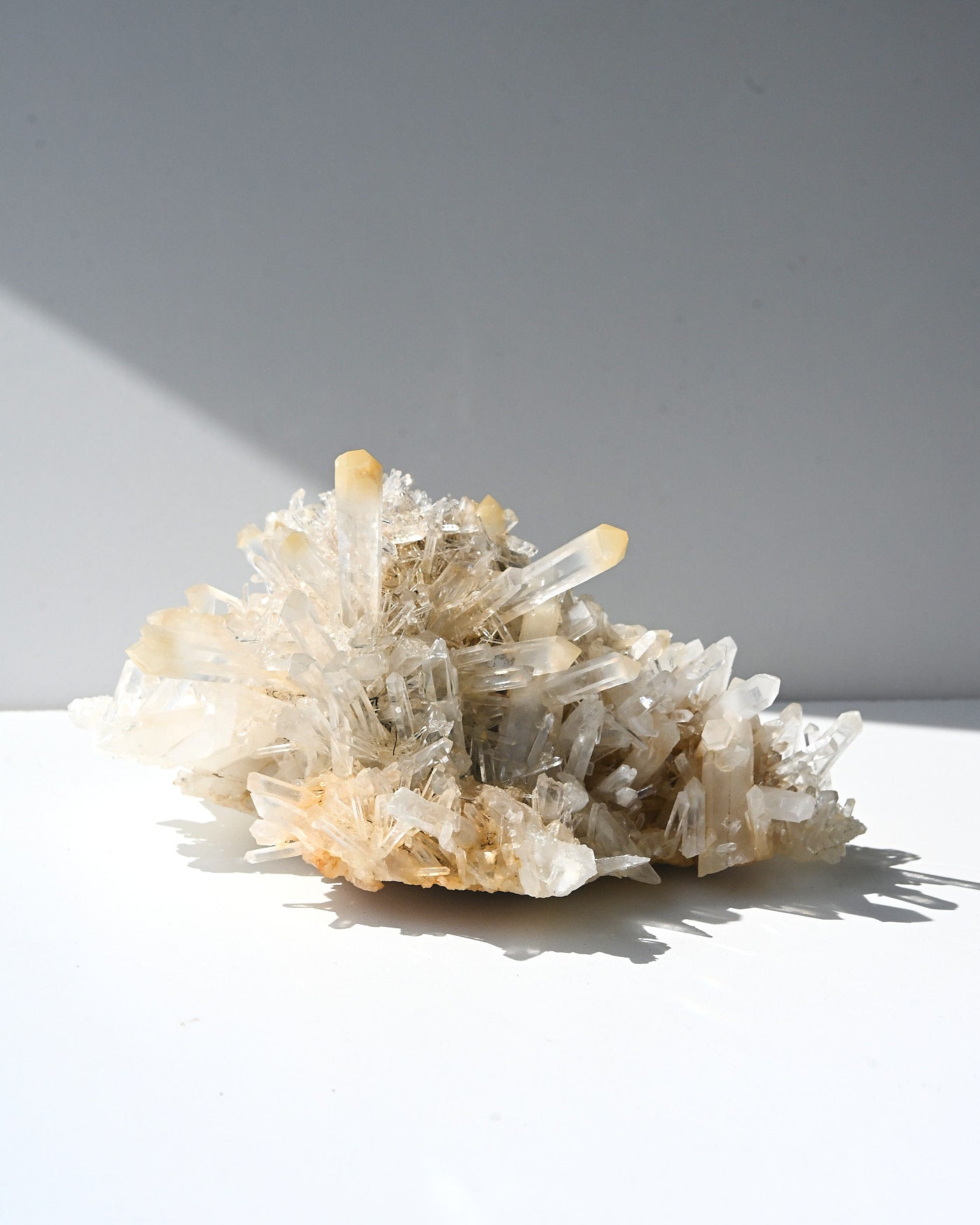Statement Mango Quartz Lemurian Cluster – Colombia