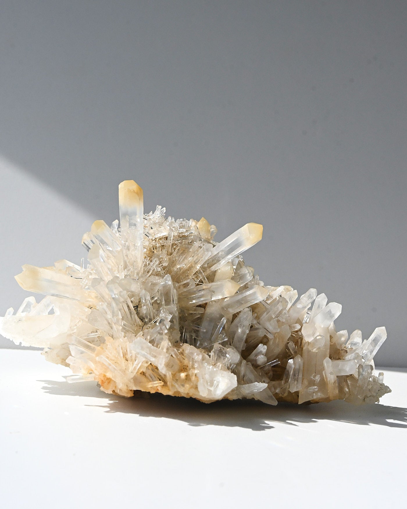 Statement Mango Quartz Lemurian Cluster – Colombia