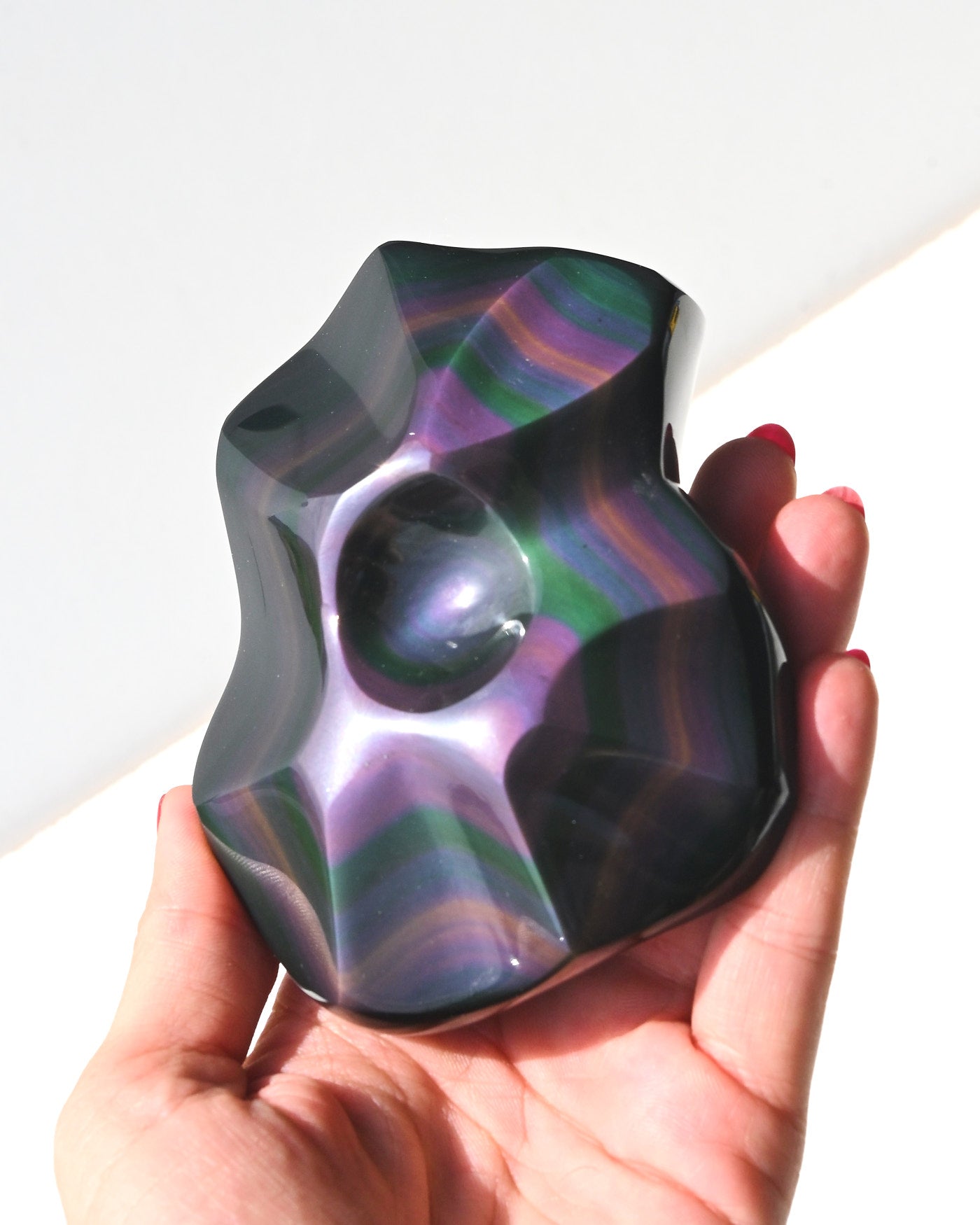 Rainbow Obsidian Freeform 4in