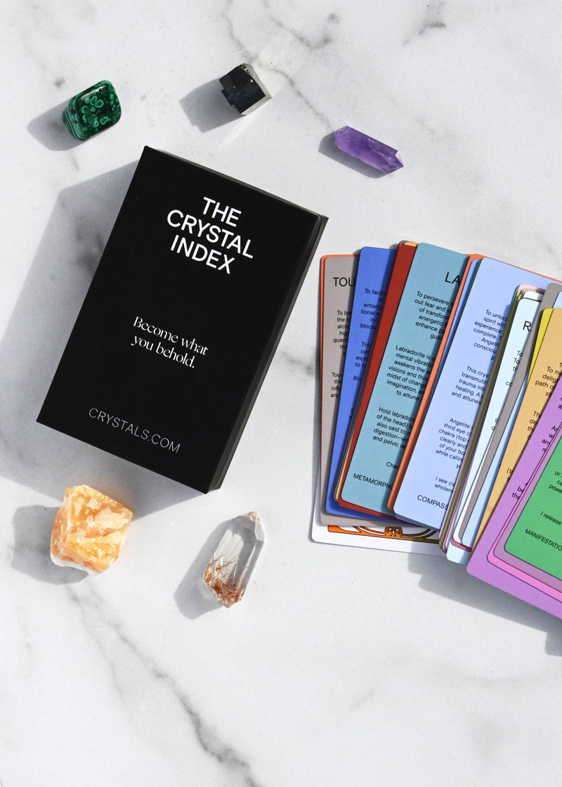 Premium Crystal Collector Info Card