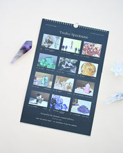2027 Lunar & Mineral Wall Calendar - Month Detail