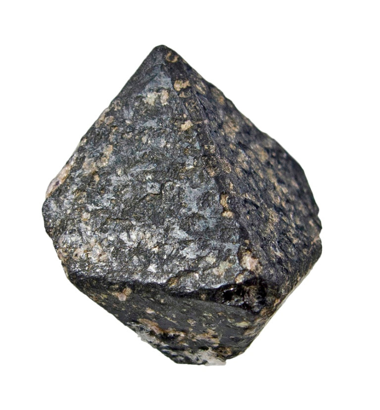 Chromite crystal — Black, dark brown specimen, Isometric crystal system