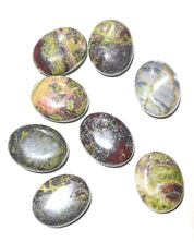 Dragon Blood Jasper Palm Stone
