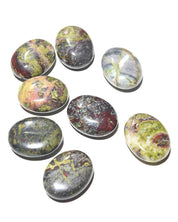 Dragon Blood Jasper Palm Stone