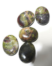 Dragon Blood Jasper Palm Stone
