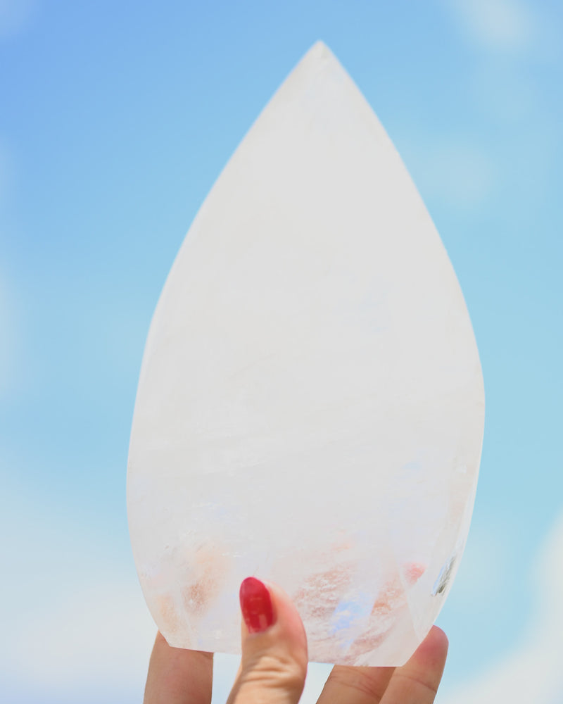 Clear Quartz Flame Freeform 2.8lbs