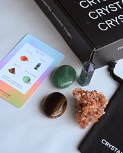 Create Crystal Kit – Fluorite, Aventurine, Tiger’s Eye & Aragonite